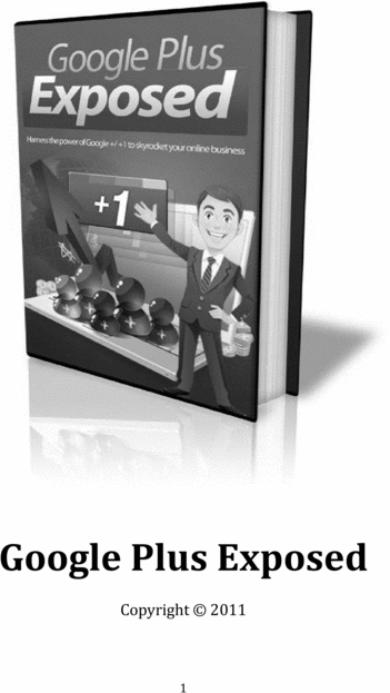 Product picture Google PLUS Exposed 