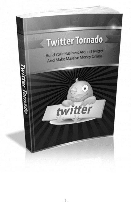 Product picture Twitter Tornado 